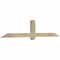 Ekena Millwork Eugene Rough Sawn Timber Gable Bracket, Douglas Fir, 84"W x 17"H x 4"D x 4"F, 5/12 Pitch GBW084X17X0404EUG00RDF - alternate 4